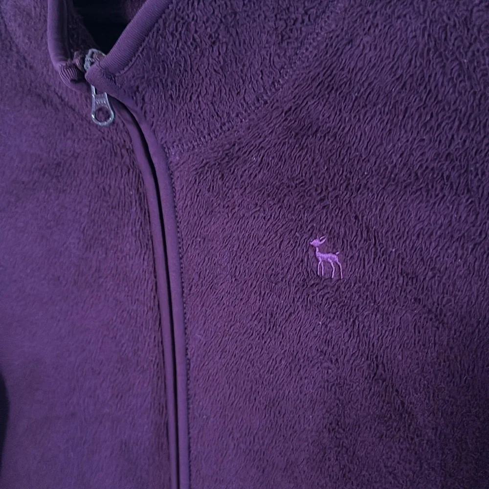 Old Navy Zip Up Purple Cardigan Like New sz XL